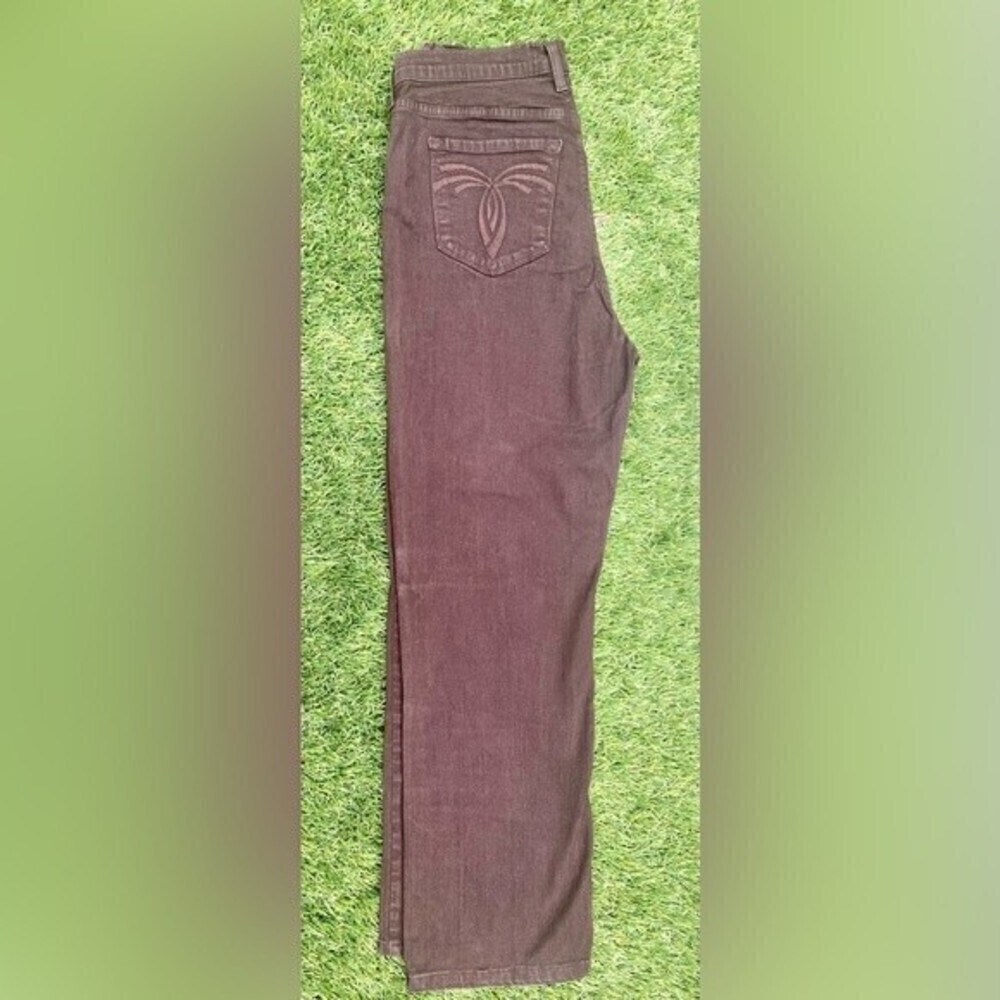 NYDJ Straight Leg Grey Pant size 12 used excellent condition made for Nordstrom